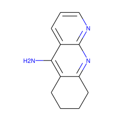 Nc1c2c(nc3ncccc13)CCCC2 ZINC000020217125