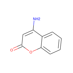 Nc1cc(=O)oc2ccccc12 ZINC000000337346