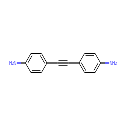 Nc1ccc(C#Cc2ccc(N)cc2)cc1 ZINC000001403529