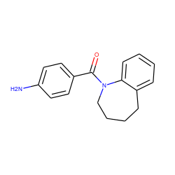 Nc1ccc(C(=O)N2CCCCc3ccccc32)cc1 ZINC000013835089