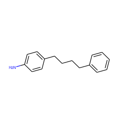 Nc1ccc(CCCCc2ccccc2)cc1 ZINC000001728034