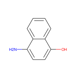 Nc1ccc(O)c2ccccc12 ZINC000000119431