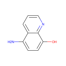 Nc1ccc(O)c2ncccc12 ZINC000000120515