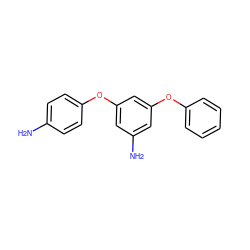 Nc1ccc(Oc2cc(N)cc(Oc3ccccc3)c2)cc1 ZINC000000054410