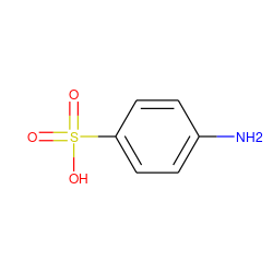 Nc1ccc(S(=O)(=O)O)cc1 ZINC000001530397