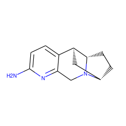 Nc1ccc2c(n1)CN1[C@H]3CC[C@H]1[C@H]2C3 ZINC000101156117