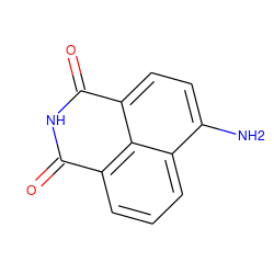 Nc1ccc2c3c(cccc13)C(=O)NC2=O ZINC000000008558