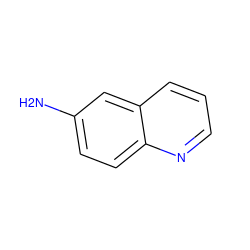 Nc1ccc2ncccc2c1 ZINC000000163693