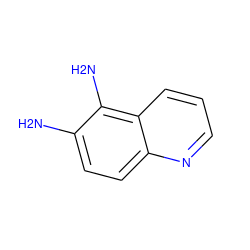 Nc1ccc2ncccc2c1N ZINC000000107965