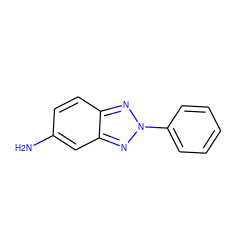 Nc1ccc2nn(-c3ccccc3)nc2c1 ZINC000000123056