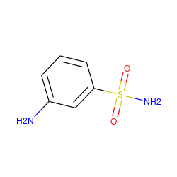 Nc1cccc(S(N)(=O)=O)c1 ZINC000003874012