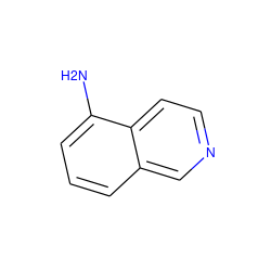 Nc1cccc2cnccc12 ZINC000000154819