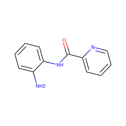 Nc1ccccc1NC(=O)c1ccccn1 ZINC000000330762