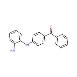 Nc1ccccc1Nc1ccc(C(=O)c2ccccc2)cc1 ZINC000000017685