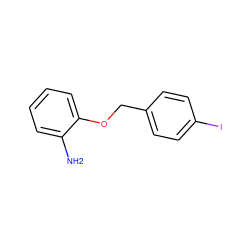 Nc1ccccc1OCc1ccc(I)cc1 ZINC000083849032