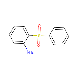 Nc1ccccc1S(=O)(=O)c1ccccc1 ZINC000000119995