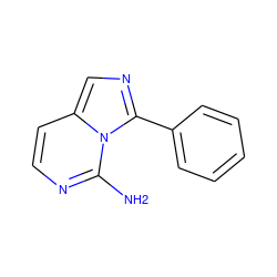 Nc1nccc2cnc(-c3ccccc3)n12 ZINC000063539422