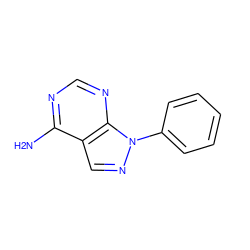 Nc1ncnc2c1cnn2-c1ccccc1 ZINC000000085330