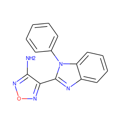 Nc1nonc1-c1nc2ccccc2n1-c1ccccc1 ZINC000034371722