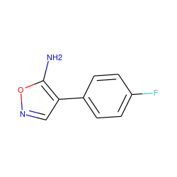 Nc1oncc1-c1ccc(F)cc1 ZINC000015442712