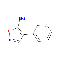 Nc1oncc1-c1ccccc1 ZINC000003844483