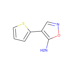 Nc1oncc1-c1cccs1 ZINC000052902277