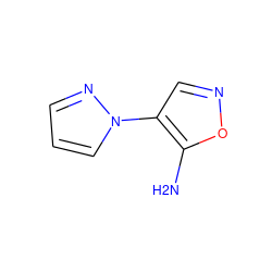 Nc1oncc1-n1cccn1 ZINC001848351249