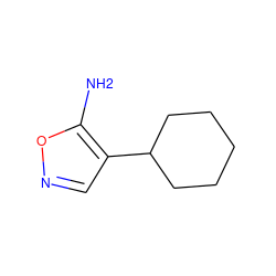 Nc1oncc1C1CCCCC1 ZINC000075443372