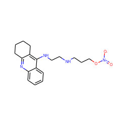 O=[N+]([O-])OCCCNCCNc1c2c(nc3ccccc13)CCCC2 ZINC000040848647