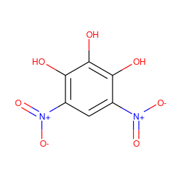 O=[N+]([O-])c1cc([N+](=O)[O-])c(O)c(O)c1O ZINC000002149898