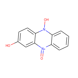 O=[n+]1c2ccccc2n(O)c2ccc(O)cc21 ZINC000334157127