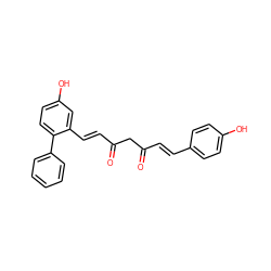 O=C(/C=C/c1ccc(O)cc1)CC(=O)/C=C/c1cc(O)ccc1-c1ccccc1 ZINC000116764745