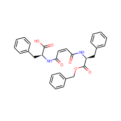 O=C(/C=C\C(=O)N[C@@H](Cc1ccccc1)C(=O)OCc1ccccc1)N[C@@H](Cc1ccccc1)C(=O)O ZINC000101333133