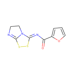 O=C(/N=C1\SSC2=NCCN21)c1ccco1 ZINC000034028249