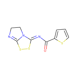 O=C(/N=C1\SSC2=NCCN21)c1cccs1 ZINC000033995167