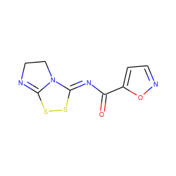 O=C(/N=C1\SSC2=NCCN21)c1ccno1 ZINC000034002881