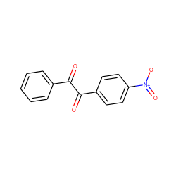 O=C(C(=O)c1ccc([N+](=O)[O-])cc1)c1ccccc1 ZINC000002555760