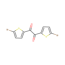 O=C(C(=O)c1ccc(Br)s1)c1ccc(Br)s1 ZINC000013671727