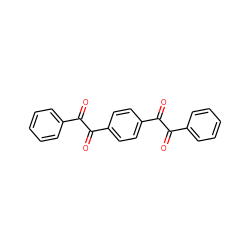 O=C(C(=O)c1ccc(C(=O)C(=O)c2ccccc2)cc1)c1ccccc1 ZINC000001590838