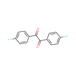 O=C(C(=O)c1ccc(F)cc1)c1ccc(F)cc1 ZINC000002504724