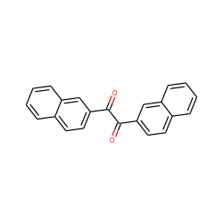 O=C(C(=O)c1ccc2ccccc2c1)c1ccc2ccccc2c1 ZINC000005705162