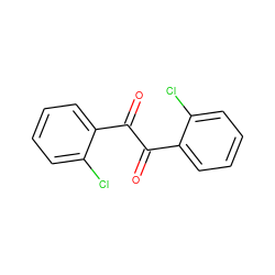 O=C(C(=O)c1ccccc1Cl)c1ccccc1Cl ZINC000001704748