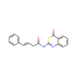 O=C(C/C=C/c1ccccc1)Nc1nc2ccccc2c(=O)s1 ZINC000096905825