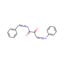 O=C(C=C=Nc1ccccc1)C(=O)N=C=Cc1ccccc1 ZINC000001676023