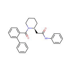 O=C(C[C@@H]1CCCCN1C(=O)c1ccccc1-c1ccccc1)Nc1ccccc1 ZINC000034374943