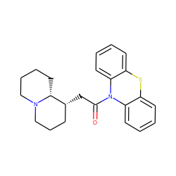 O=C(C[C@@H]1CCCN2CCCC[C@H]12)N1c2ccccc2Sc2ccccc21 ZINC000033882487