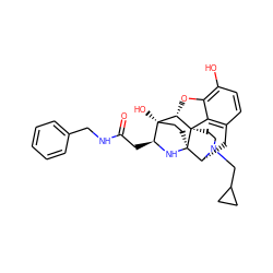 O=C(C[C@@H]1N[C@@]23CC[C@]1(O)[C@@H]1Oc4c(O)ccc5c4[C@]12CCN(CC1CC1)[C@@H]3C5)NCc1ccccc1 ZINC000103145063