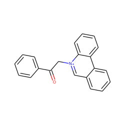 O=C(C[n+]1cc2ccccc2c2ccccc21)c1ccccc1 ZINC000001564601