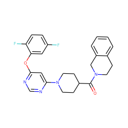 O=C(C1CCN(c2cc(Oc3cc(F)ccc3F)ncn2)CC1)N1CCc2ccccc2C1 ZINC001772585856