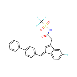 O=C(CC1=C/C(=C\c2ccc(-c3ccccc3)cc2)c2ccc(F)cc21)NS(=O)(=O)C(F)(F)F ZINC000084724098